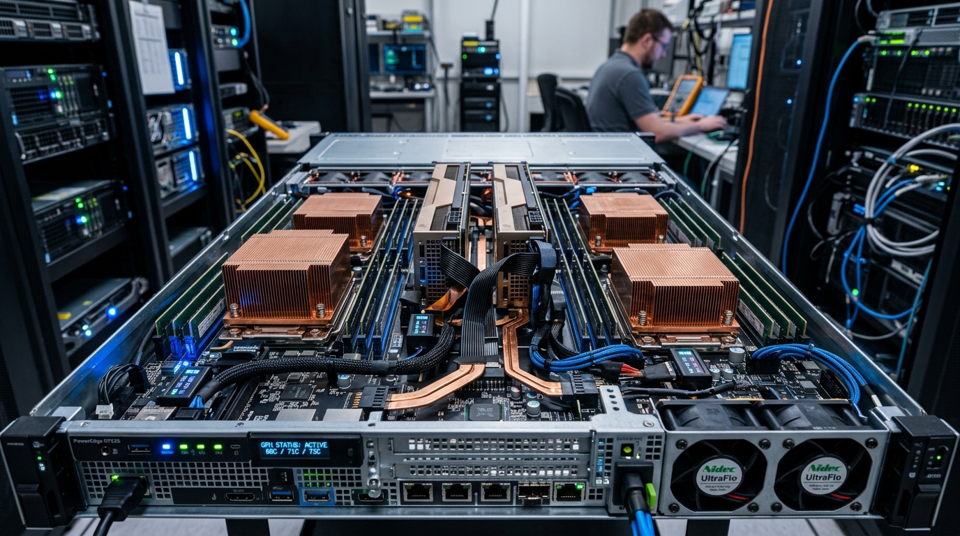 Real-time GPU cluster profiling, NCCL communication traces, and telemetry diagnostics dashboard